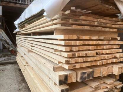 Bild 3:Dachlatten 3,5 x 5 cm, 4 m lang