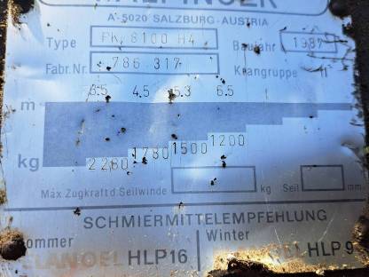 Bild 6:Rückewagen Palfinger PK8100 H4