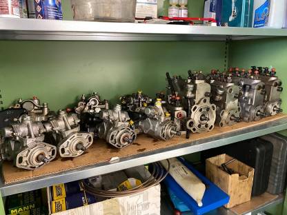 Bild 7:Einspritzpumpen Steyr 430, 540, 545, 768, 8080, 188, 190, 288