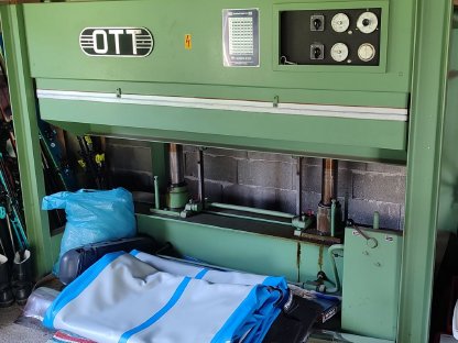 OTT JU50 Furnierpresse