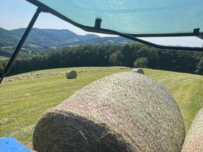 Heu Rundballen