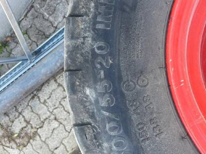 Bild 6:Reifen komplett 500/55-20 Presse, Kipper