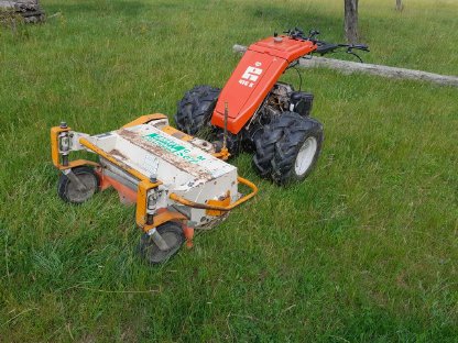 Bild 3:Reform 416k Motormäher Doppelmesser Bandheuer Mulcher