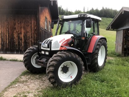 Bild 6:Steyr 9090M Traktor Ackerschlepper Frontlader Forstschlepper