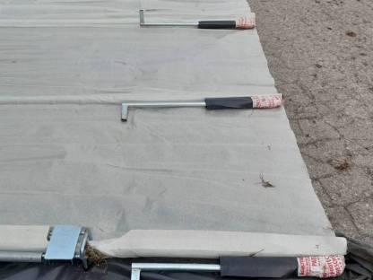 Bild 3:Windschutz Schiebetor von Agrotel