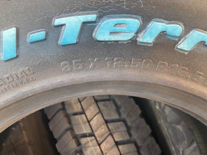 Bild 3:Verkaufe 3 Stk. nagelneue 35x12,50R16,5 BF Goodrich