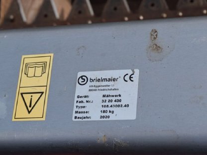 Bild 5:Brielmaier Mähbalken 4,30 m