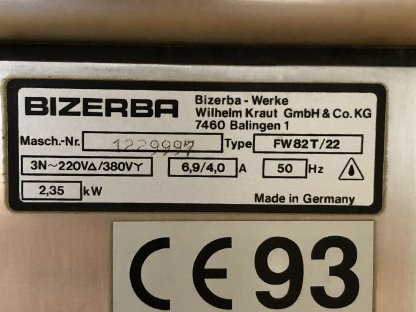 Bild 2:Bizerba Fleischwolf FW-N 82/T5