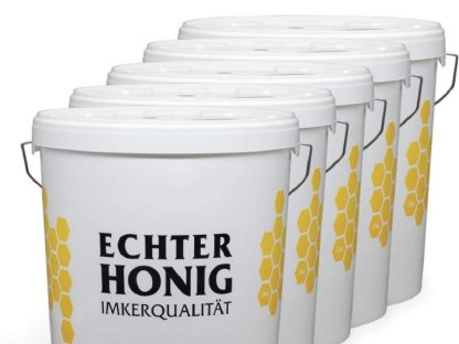 Blüten-Cremehonig im 20 kg Gebinde