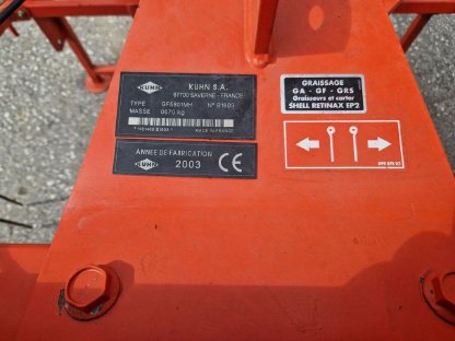 Bild 3:Kuhn GF 5801MH Kreiselheuer