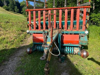 Steyr Hamster 12 Plus Ladewagen