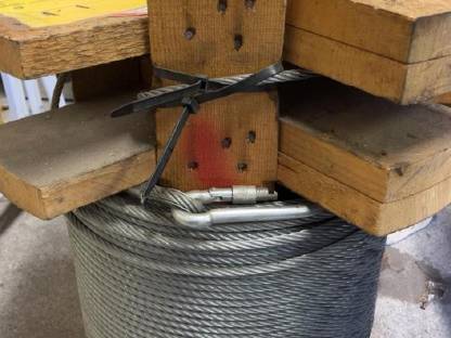 Bild 2:Windenseil 8 mm 240 m