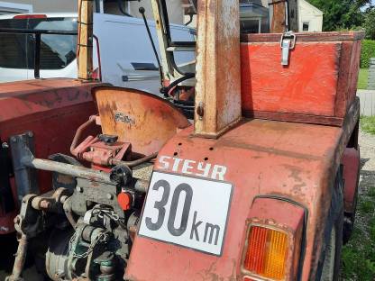 Bild 5:Steyr 540 Plus mit neuem Pickerl