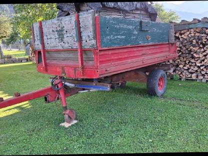 Anhänger, Rungenwagen, Holzwagen