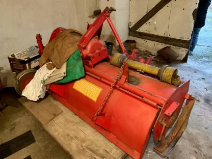 Bild 3:Krone RE 150 Rotoregge/Bodenfräse