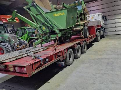 Bild 2:Kraut- und Siebkette