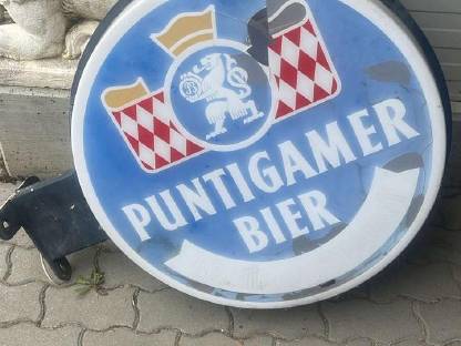Verkaufe puntigamer lampe