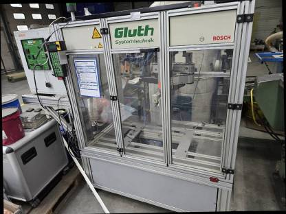 Bild 6:Prüfstand mit Bosch Turbo Scara SR60