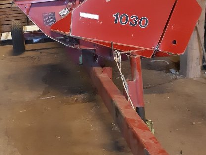 Bild 3:Case 1030 Schneidwerk