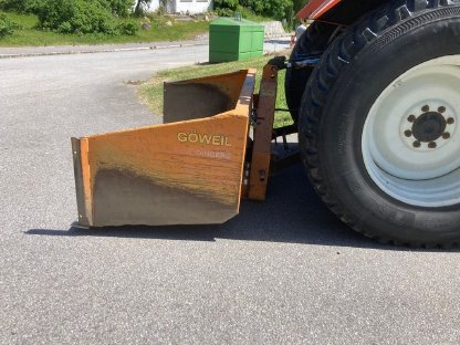 Bild 2:Steyr CVT 170 inkl. Göweil Hecklade GHK 2500