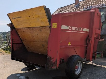 Bild 2:Trioliet UKW 5000 Futterverteiler