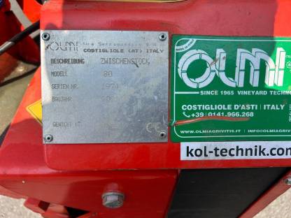 Bild 4:OLMI Zwischenstock Hackmaschine, Krümler