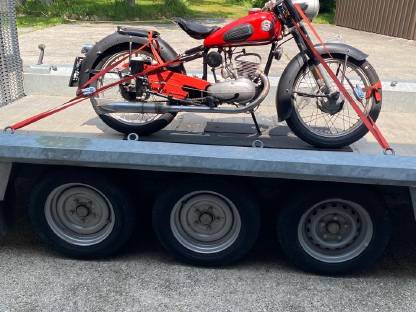 Bild 7:Oldtimer Motorrad Hercules 313 Bj. 1955