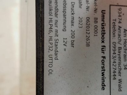 Bild 4:Verkaufe Seilwinde 3,5 t