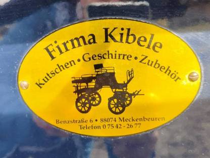 Bild 4:Dressurkutsche