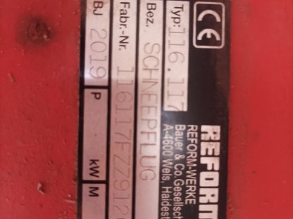 Bild 5:Verkaufe Reform Schneepflug Schneeschild für Motormäher M3