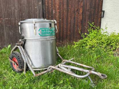 WESTFALIA Milchtank mit Wagerl