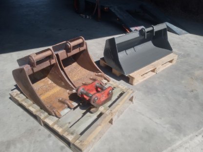 Bild 3:Lehnhoff Löffelsatz inkl. Schnellwechsler