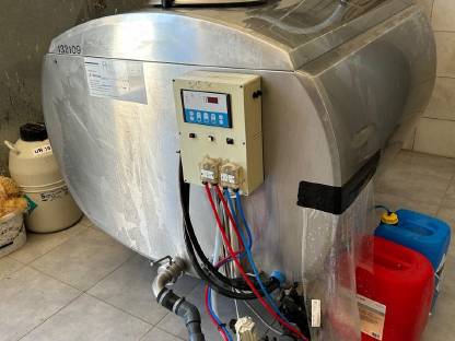 Bild 2:Alfa Laval Milchkühltank 1.300l