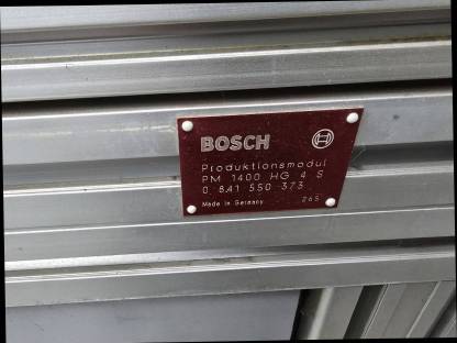 Bild 5:Prüfstand mit Bosch Turbo Scara SR60