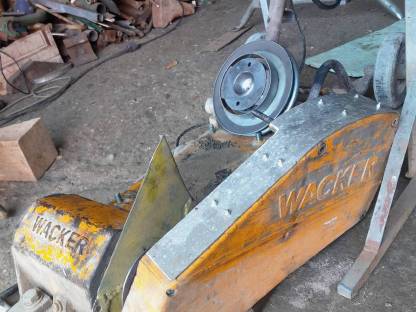 Wacker Rüttelplatte