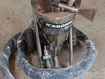 Trockeneisstrahler mit Kompressor Mighty e