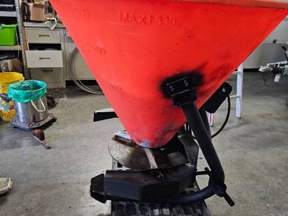 Bild 4:Salzstreuer Dungstreuer Splittstreuer