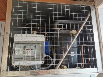 Bild 2:Kühlaggregat für Milchtank Westfalia GEA 2,5 kW