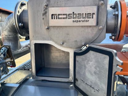 Bild 2:Separator - MS310 mobil mit Hebemast und Störstoffabscheider