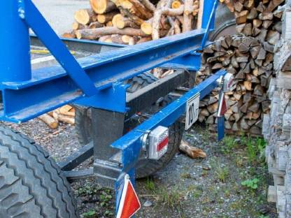 Bild 7:Holzanhänger, Rungenanhänger, Anhänger, Drehschemelanhänger