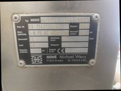 Bild 5:Miwe Aeromat Backofen