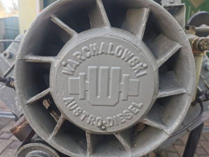 Bild 6:Lindner-Traktor SD 21, Bj. 1955, fahrbereit