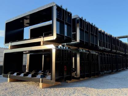 Bild 5:Lego-Schalung Betonblockschalung