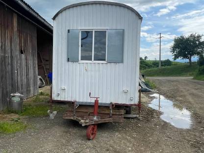 Bild 5:Bauwagen, Bauhütte
