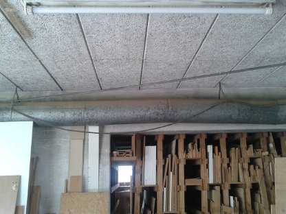 Warmluftrohre für Umluft (Spänexofen) Ofen