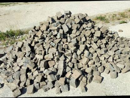 Pflastersteine Granit Nockerl