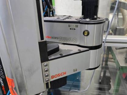 Prüfstand mit Bosch Turbo Scara SR60