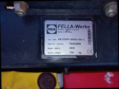 Bild 5:Mähwerk Fella 270 KF