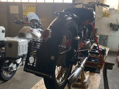 Bild 5:Oldtimer Motorrad Hercules 313 Bj. 1955