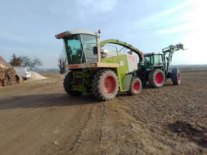 Schlachte Claas Jaguar 840 Allrad Typ 491